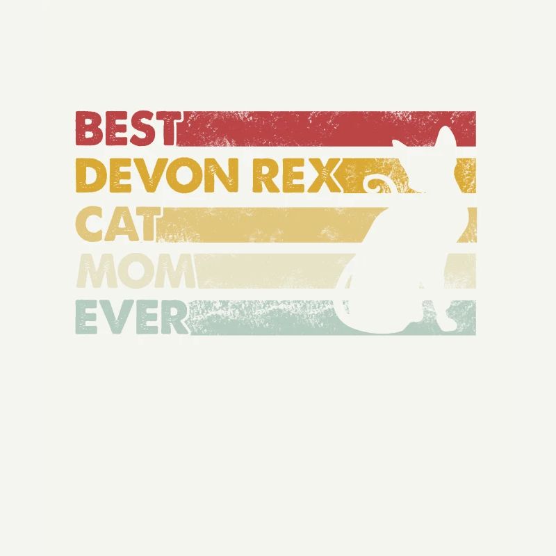 Meilleure maman de tous les temps - Devon Rex Cat