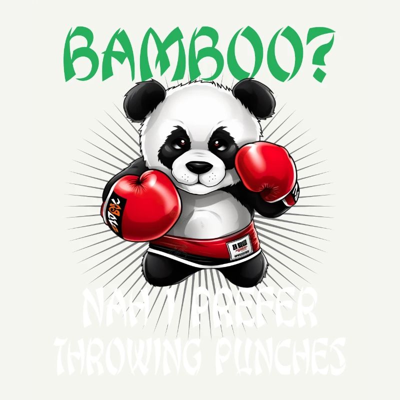 Panda Boxer Boxender Pandabär