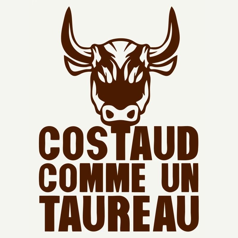 costaud comme un taureau expression