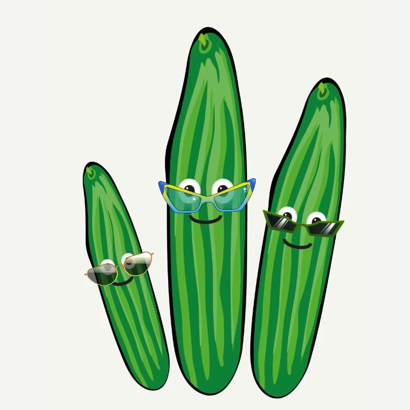 Trio de concombre,Concombre,Concombre,Concombre,Lunettes de soleil