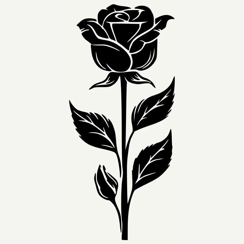 Conception simple de la rose