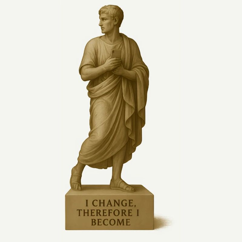 Classical Philosophy Sculpture