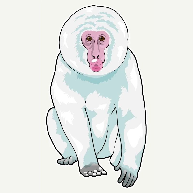 Monkey Chewing Gum