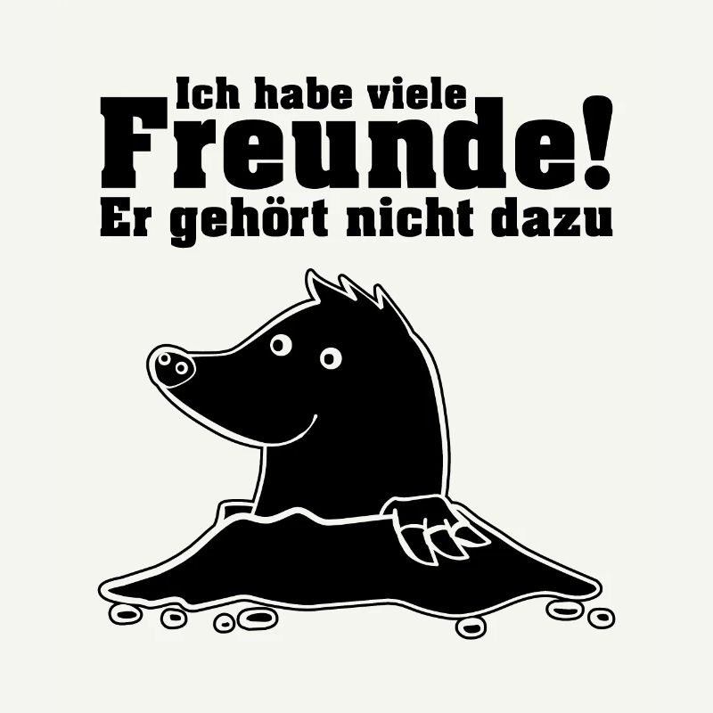 Freunde Geschenk Maulwurf Chemie Avogadro