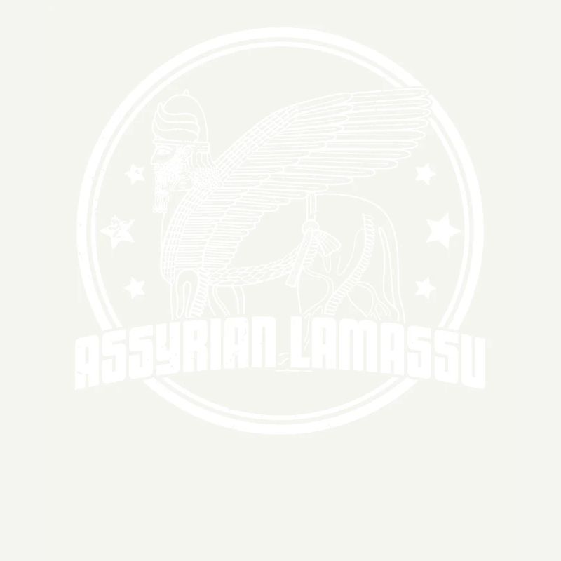 Lamassu Gottheit Babylon Assyrien Sumer Antik