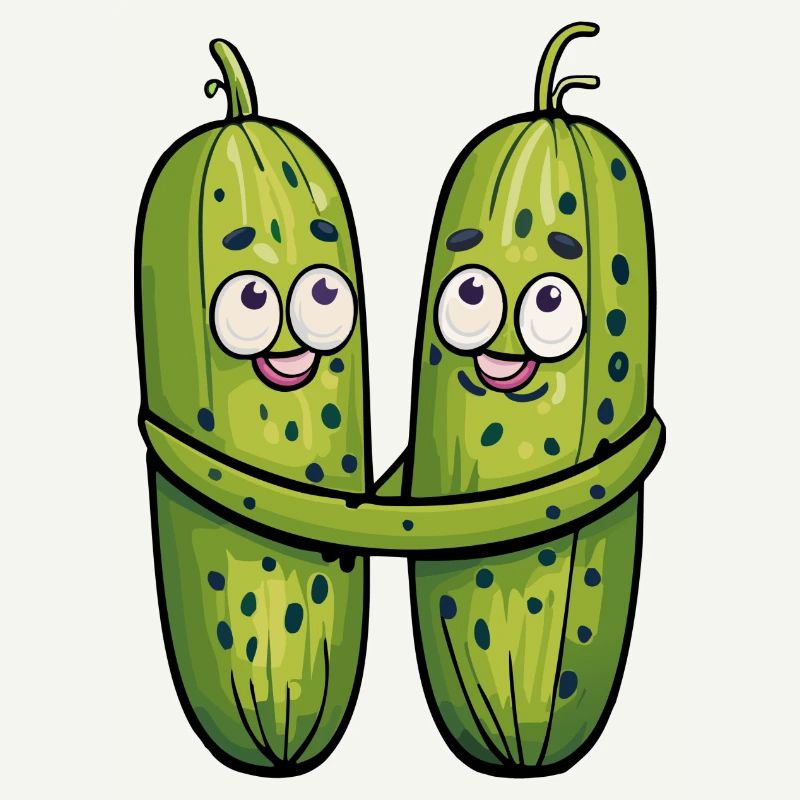 Cornichons amoureux