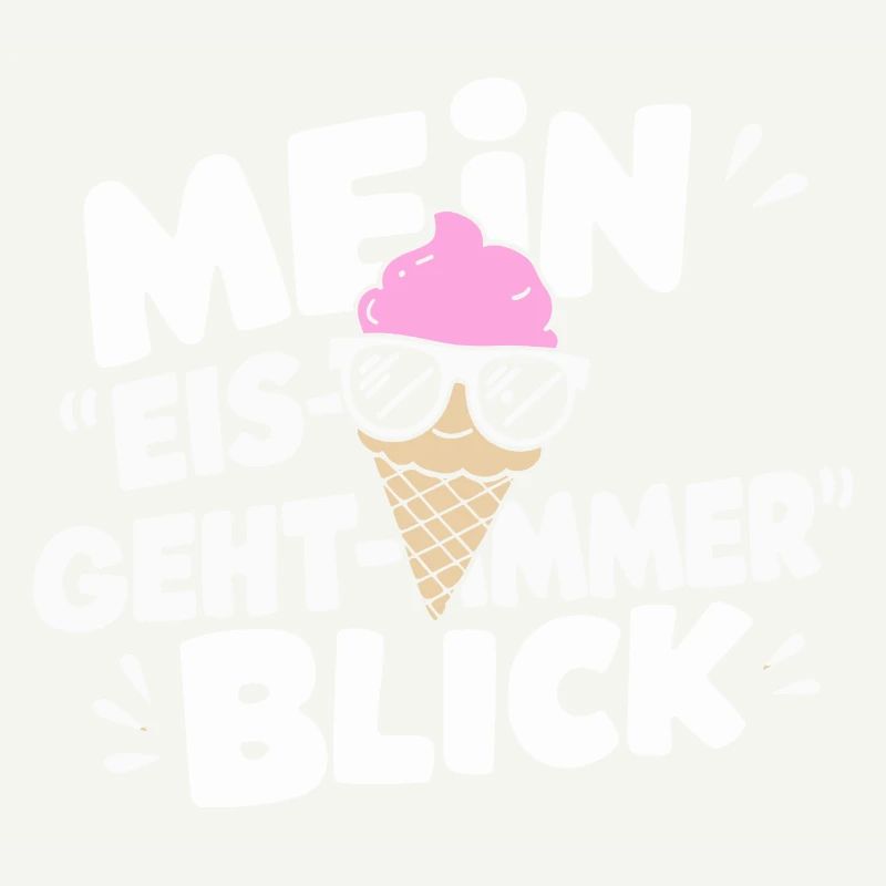 Mein Eis-Blick Eismacher Freude Sommer Hitze