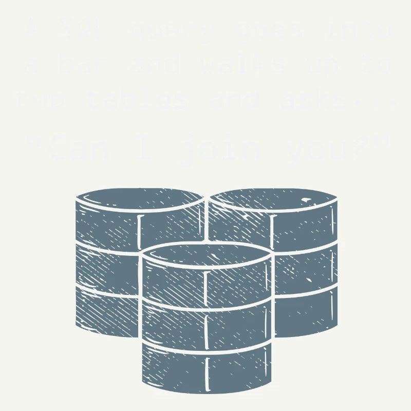 An SQL Query Goes Into A Bar