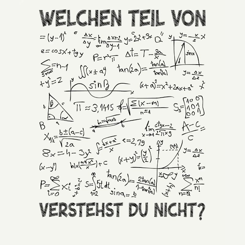 Mathematik Lehrer Welchen Teil verstehst du nicht