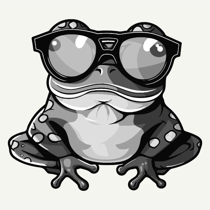 Grenouille Drôle Cool