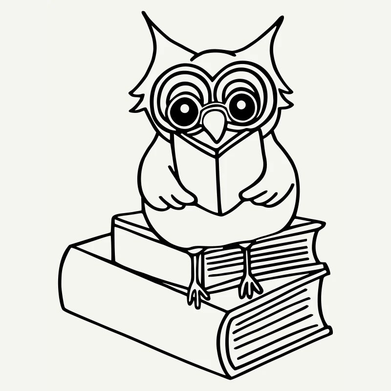 Eule, Bücher