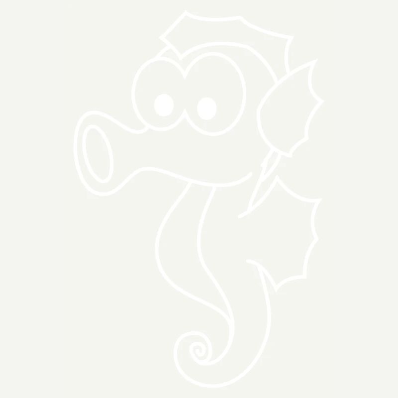 Hippocampe Comic Animal