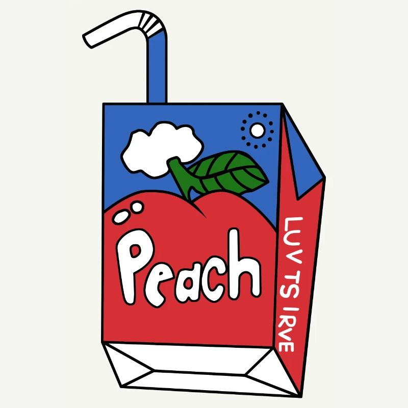 Peachy graphique de pêche