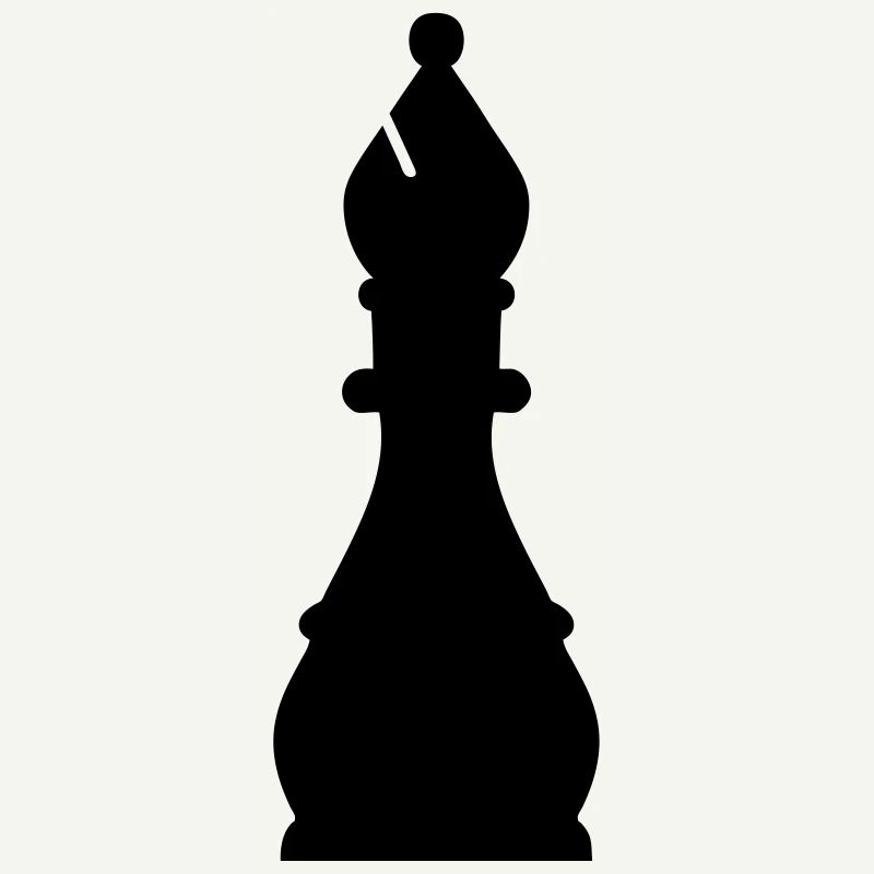 fou jeu d'échecs.