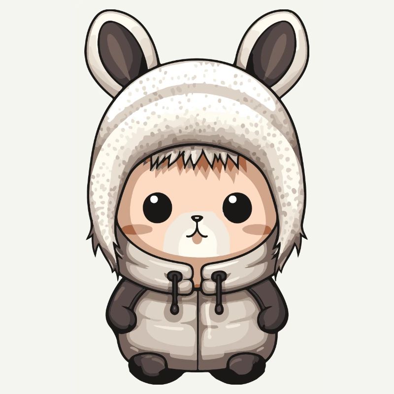 Hase Winter Comic