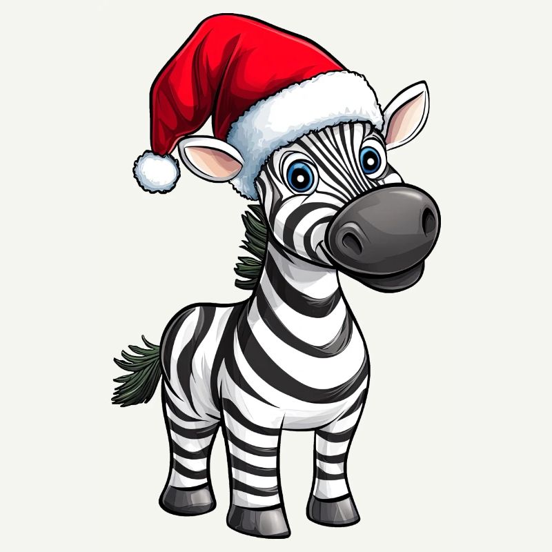 Santa Claus Zebra