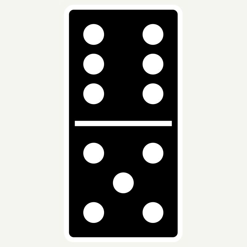 DOMINO STONE 6: 5 - COULEUR VARIABLE - CONCEPTION DE VECTEUR!