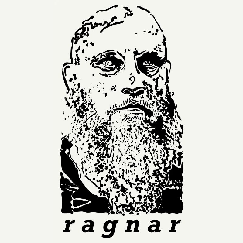 Ragnar Wikinger abstrakt Viking