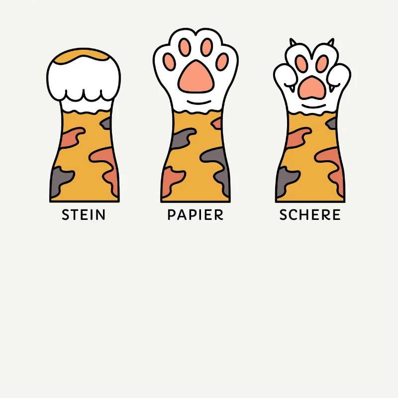 Pierre Papier Ciseaux Patte De Chat Jeu De Main