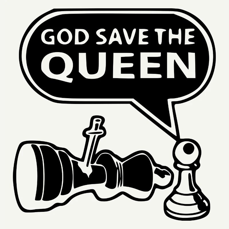 God save the Queen Chess Chess Piece Chessboard