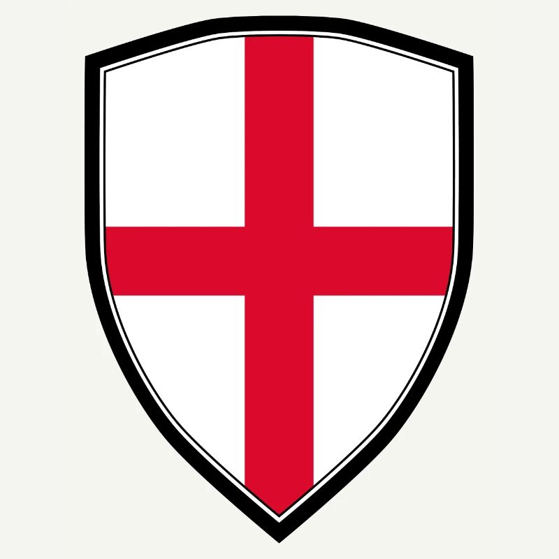 ENGLAND FLAG SHIELD
