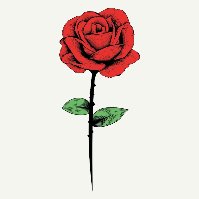 fleur rose