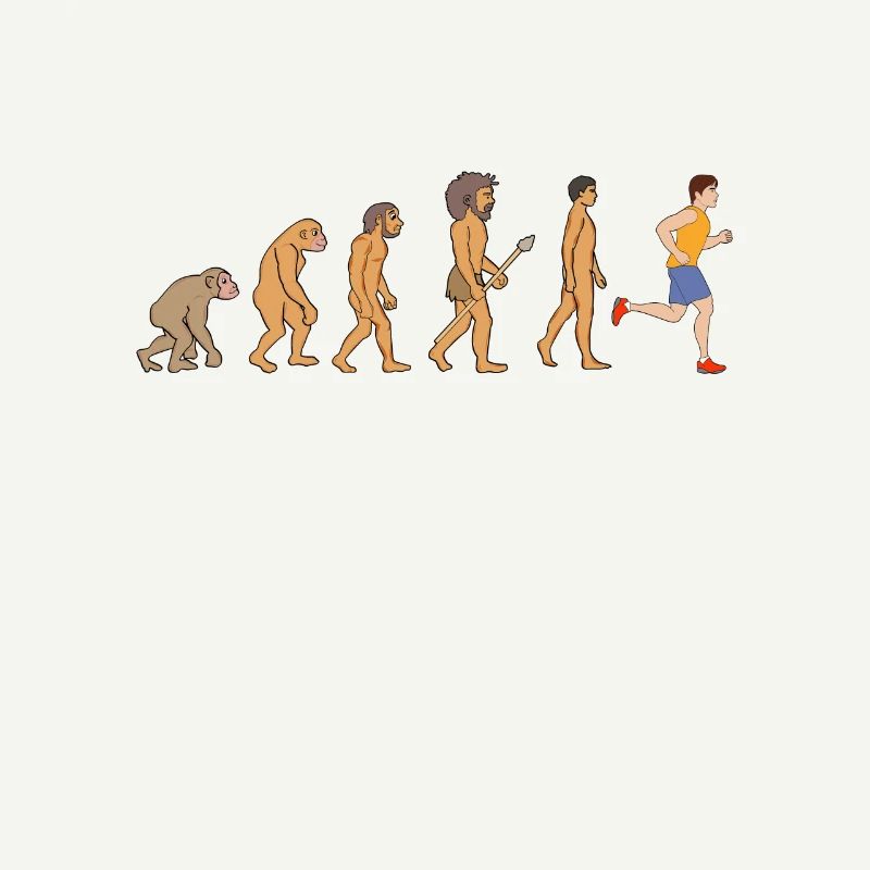 Drôle de course à pied Evolution Jogging Cardio