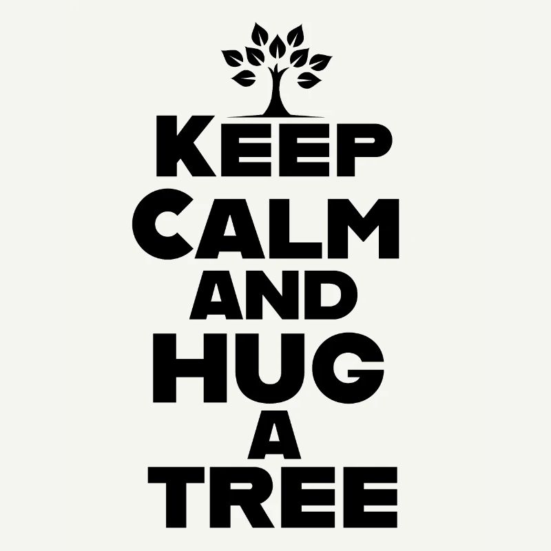 Trees remain calm hugging environmentalists environment