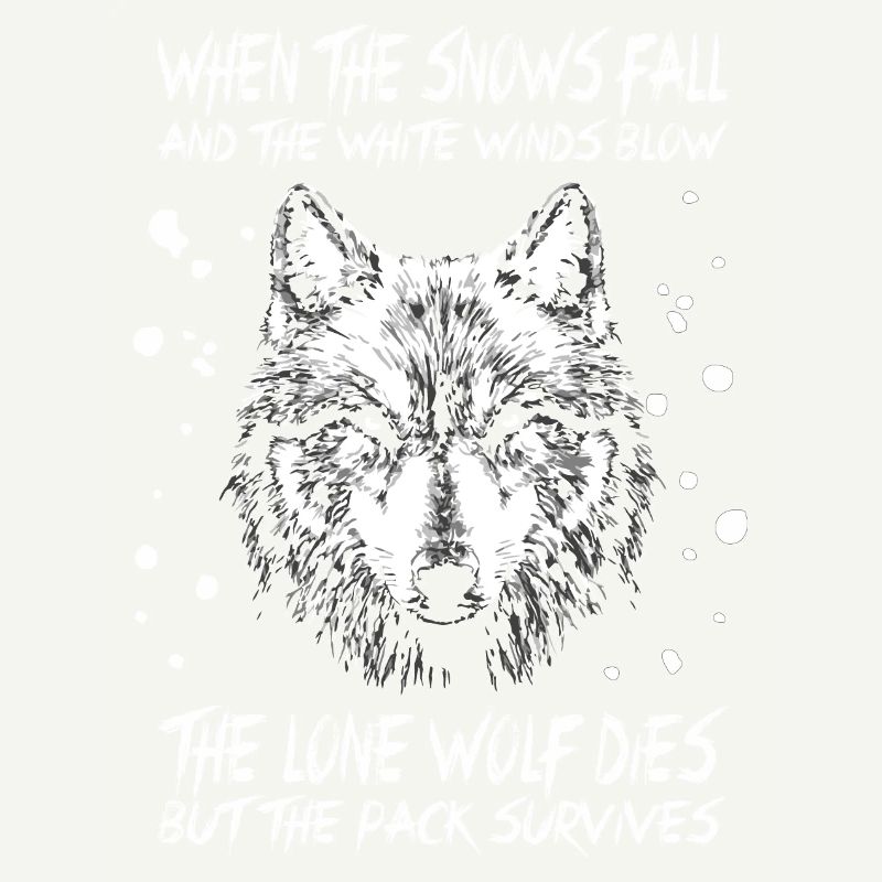 Der einsame Wolf stirbt