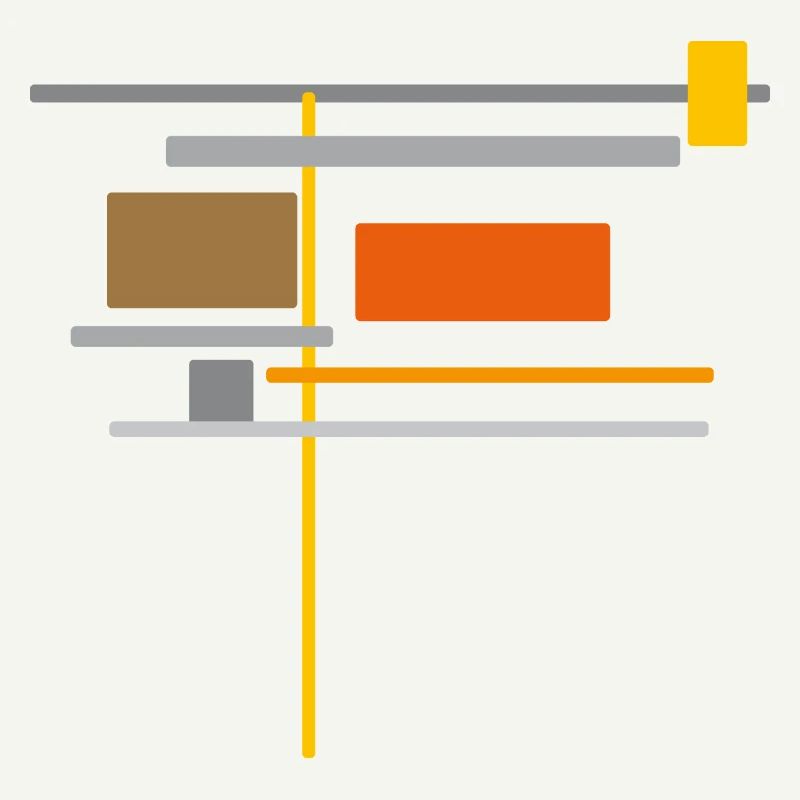 Lines & colors pattern - geometry architecture
