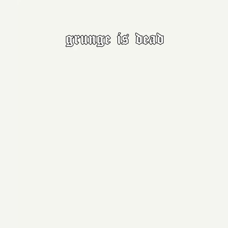 Grunge Is Dead Aesthetic Soft Eboy Egirl Geschenk