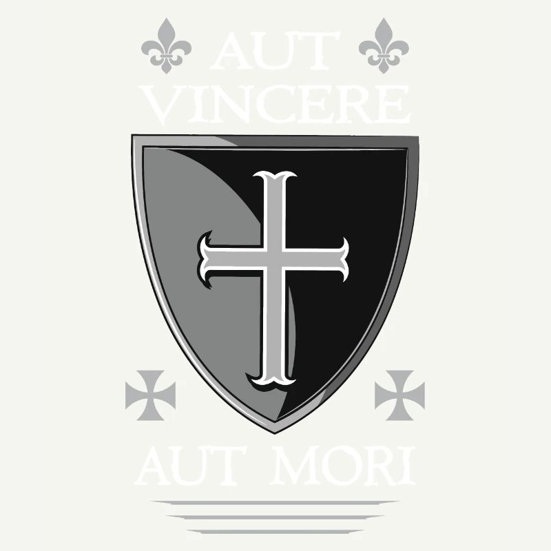 Templar Shield + templar quote