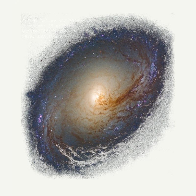 Spiral Galaxy NGC 3368