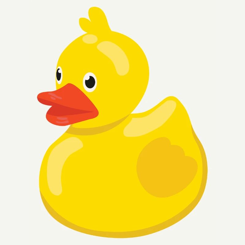 Canard de bain en caoutchouc
