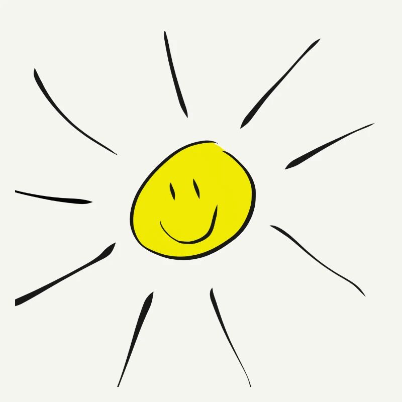Soleil souriant