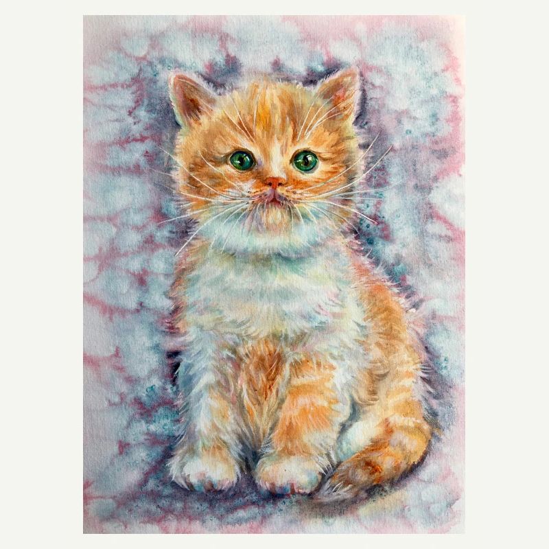 Petit chaton. Mastic.