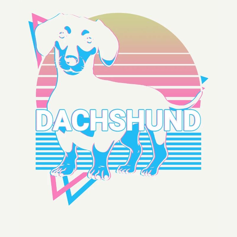 Dachshund Retro