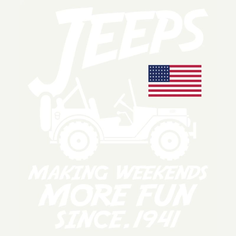 Jeeps making Weekend More Fun Since 1941