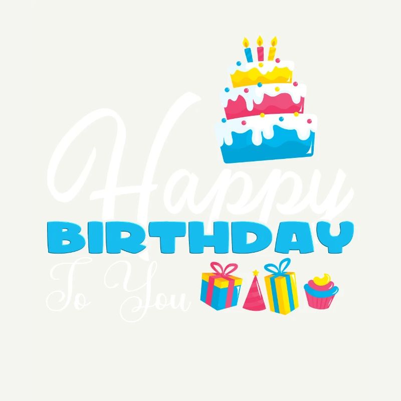 Joyeux anniversaire à vous Cake Birthday Squad