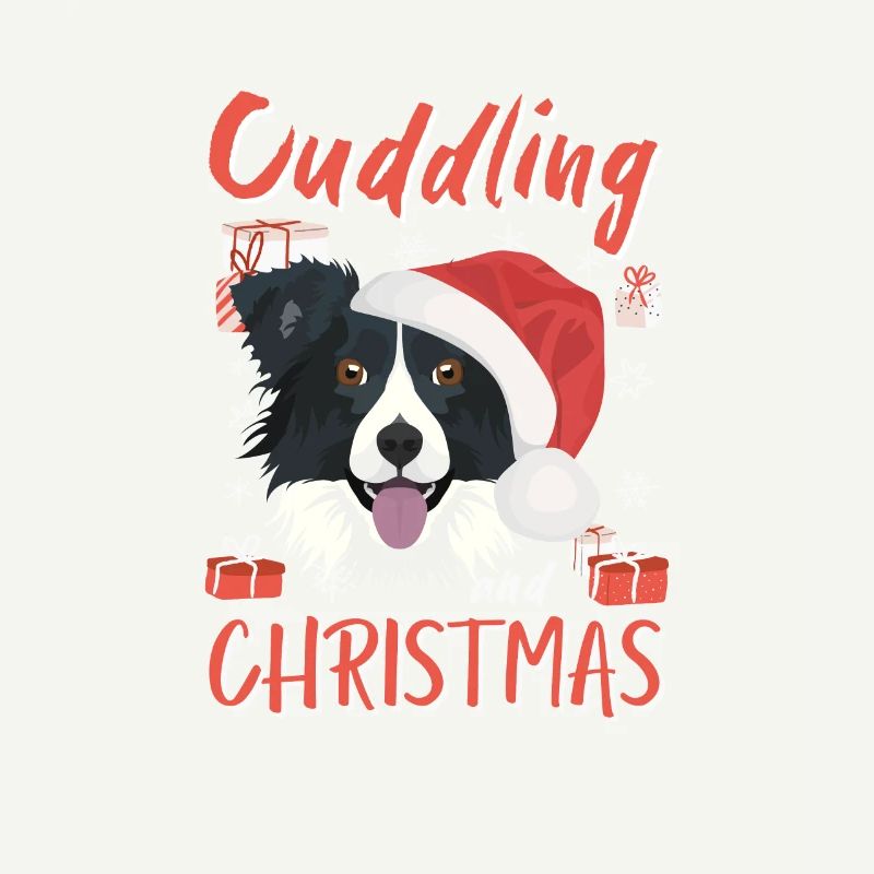 Border Collie Joyeux Noël