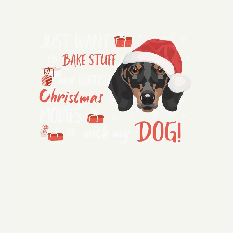 Teckel Joyeux Noël