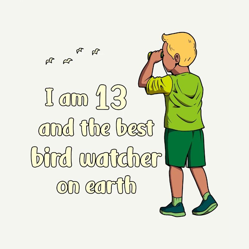 J’ai 13 ans - Boy Birdwatching