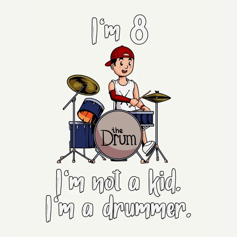 I'm 8 - Young Drummer