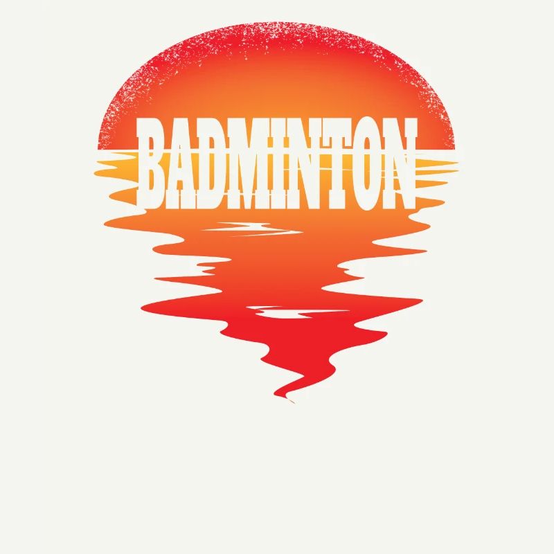 Badminton Geschenkidee Sport Design