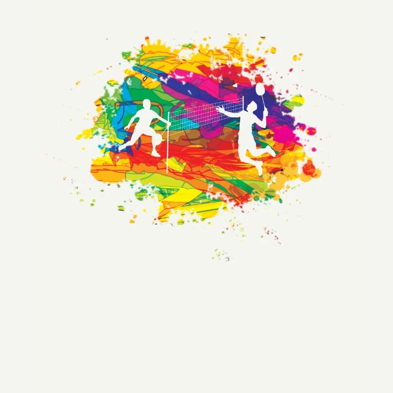 Badminton Geschenkidee Sport Design