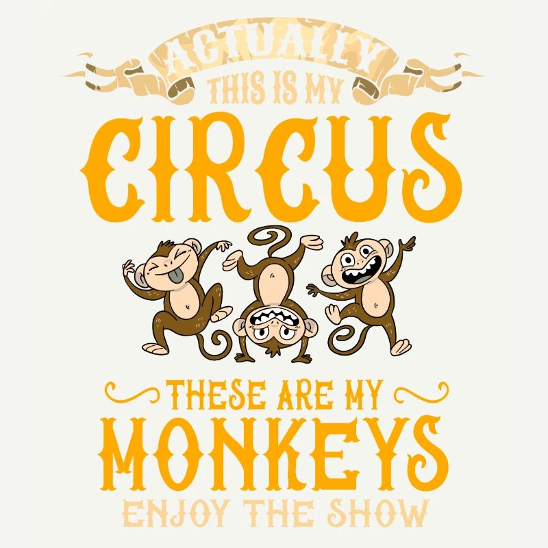 Mon cirque, mes singes