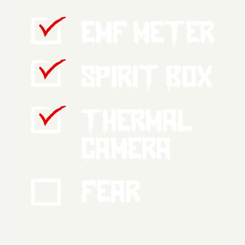 Ghost Hunter, compteur EMF, caméra thermique