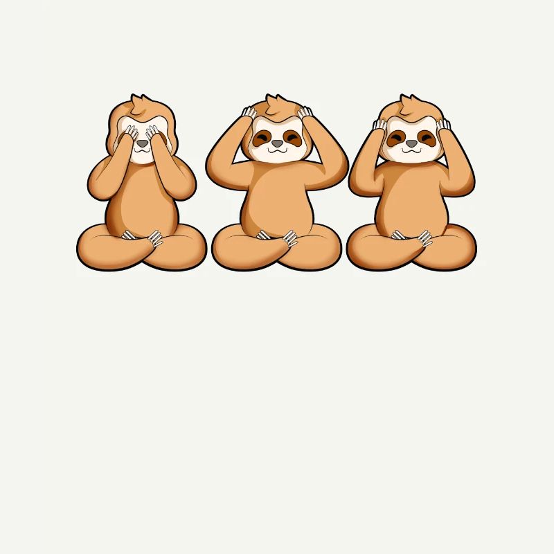 Three times sloth at Reiki