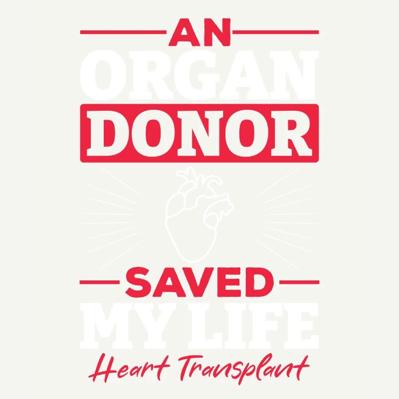Herz Transplantation Organ Spender Geschenk