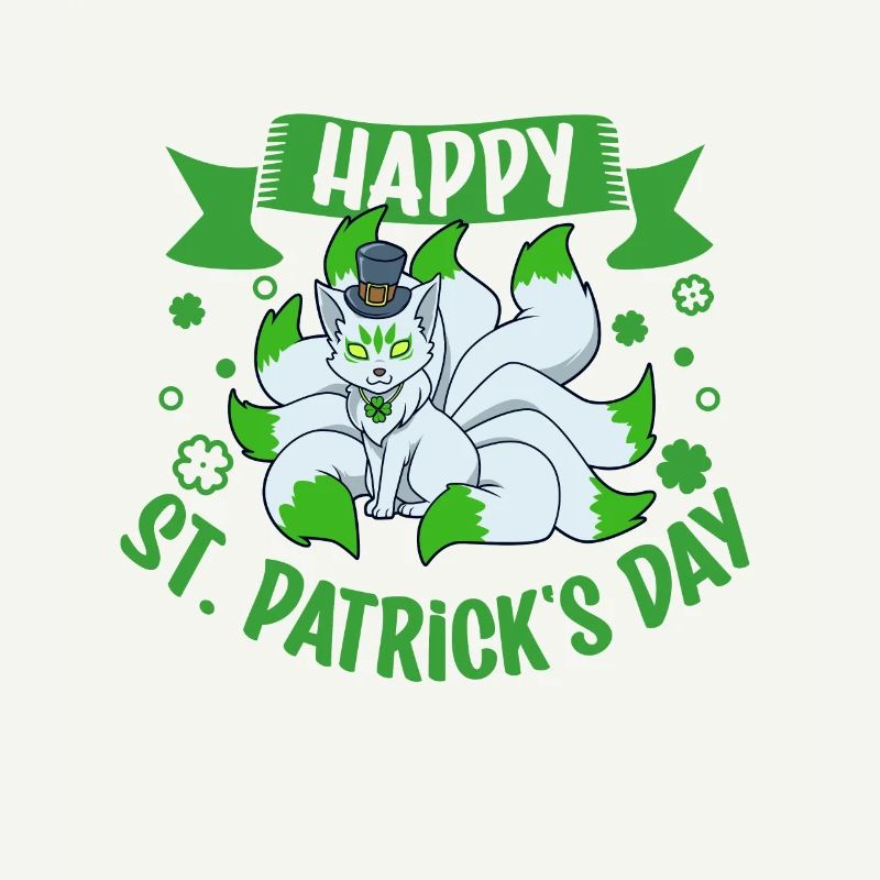 St Patrick’s Kitsune - Bonne Saint-Patrick